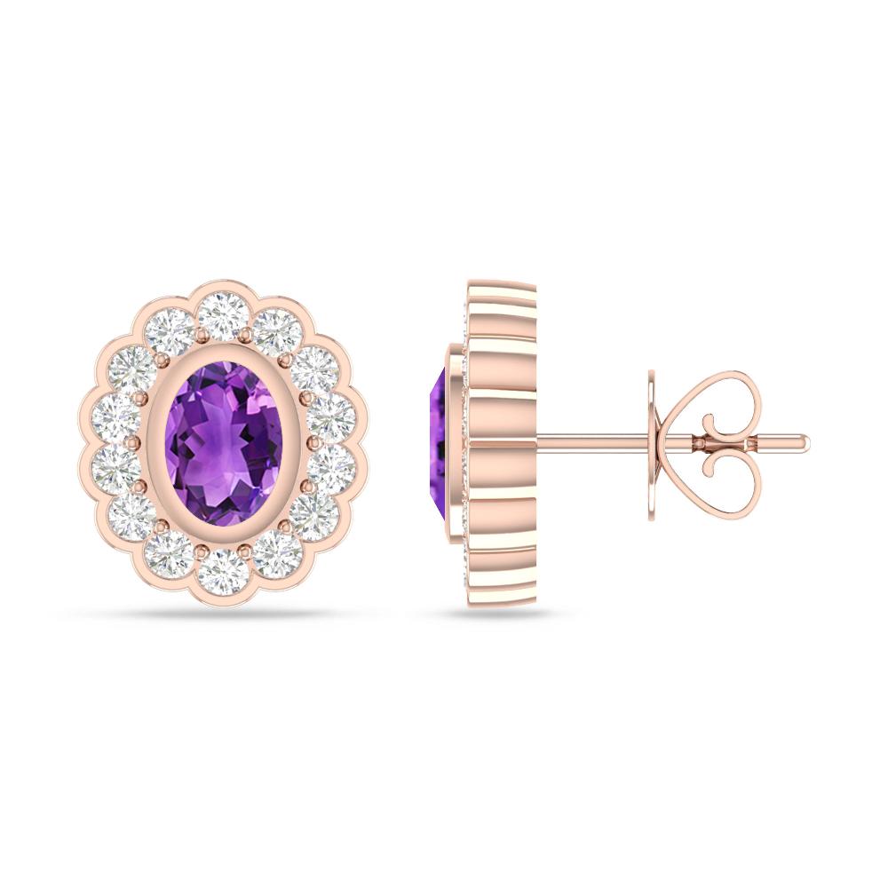 Rose Gold - Amethyst
